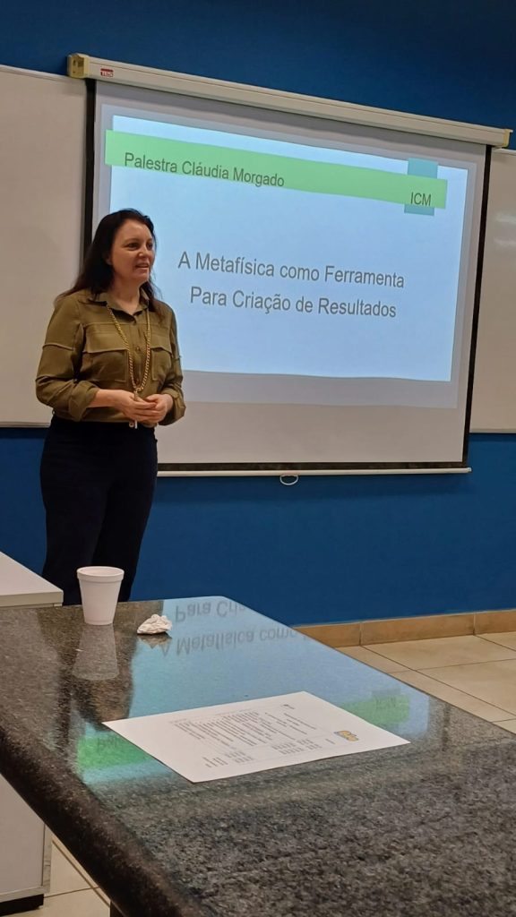 Palestra Cláudia Morgado
